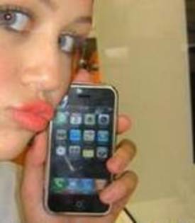  - miley and phone