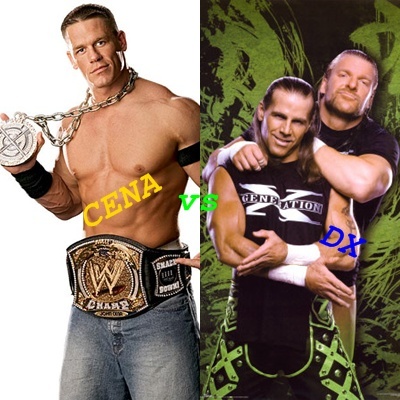 Cena vs DX - Senzatie la Survivor Series - John Cena a batut de unul singur Degeneratia X