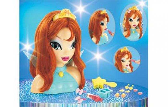 mattel-winx--kissin-bloom-styling-head - WINX DOLLS