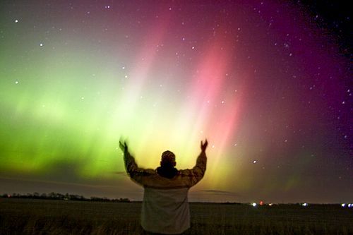 a2308 - aurora boreala vazuta din NEBRASKA