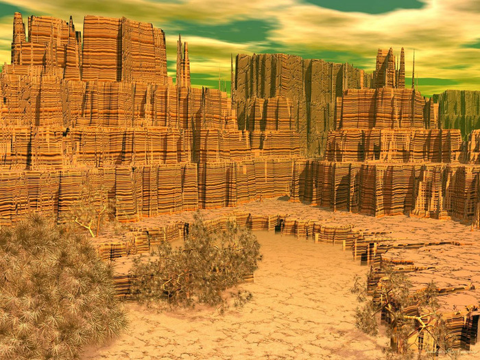 Canyon_Caress-0259  Future  Art - Abstract 3D Wallpapers 2009