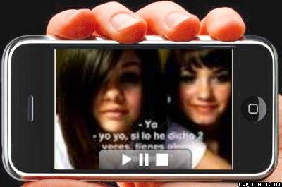 iphone 3 - Demi and sele super