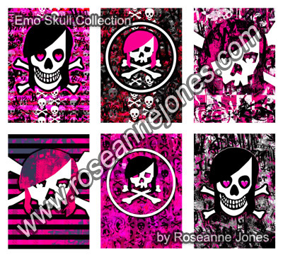 Emo_Skull_Collection[1] - poze rock