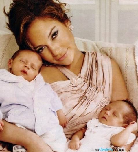 jennifer-lopez-twinsbabies - jennifer