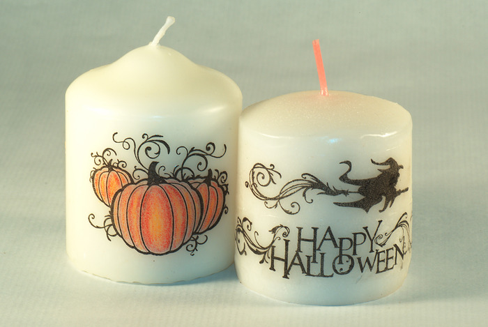 lumanarele Halloween - diferite candelute-lumanarele decorative