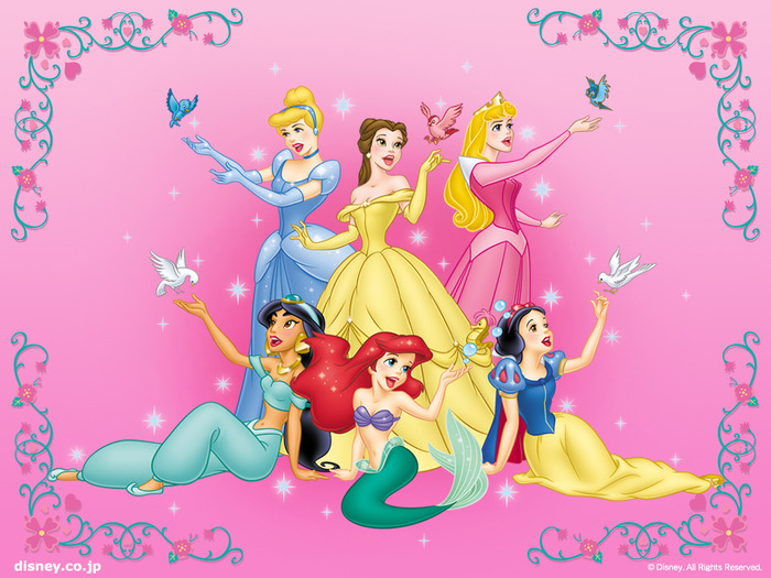 Princess and bards - Minunatele printese Disney