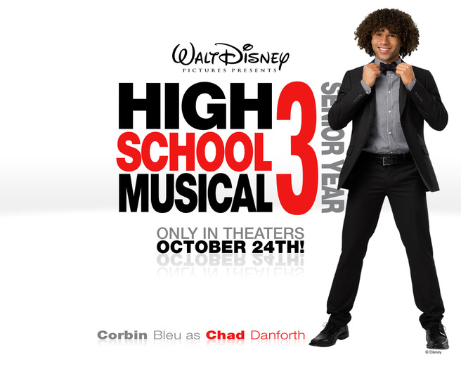 Chad Danforth - Descrierea Actorilor Principalii din High School Musical 3