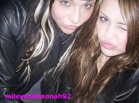 3001655351_70a7902202 - personal  photo  of miley and hannah montana