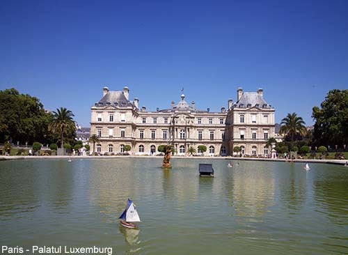 paris-palatul-luxemburg - la Pris-Franta