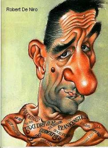 Robert de Niro (1) (3) - Zambete - caricaturi