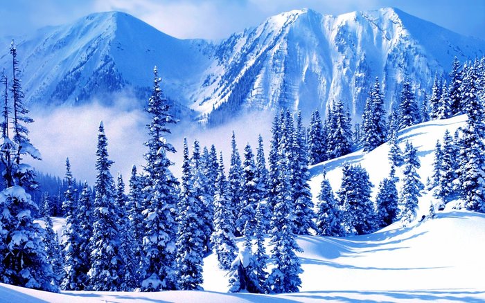 winter-mountains - 171 - Nature Wallpapers