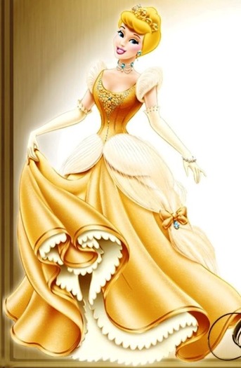 Cinderella gold - Minunatele printese Disney