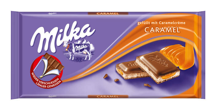 Caramel - Ciocolata Milka