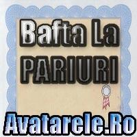 bafta la pariuri - avatare cu texte