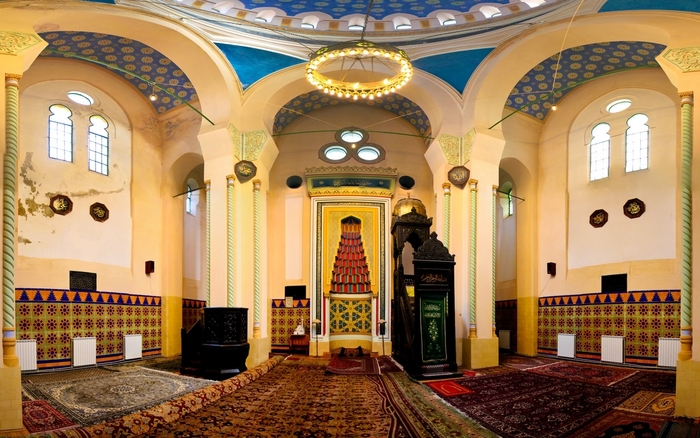 Tatar Mosque in Constanta - Romania (interior)