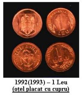 1992 (1993) - 1 leu - banii