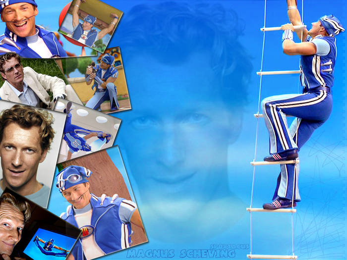 wall11 - Sportacus Lazy Town