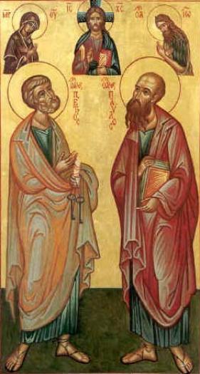 Sfintii Apostolii Petru si Pavel - Icoane Ortodoxe