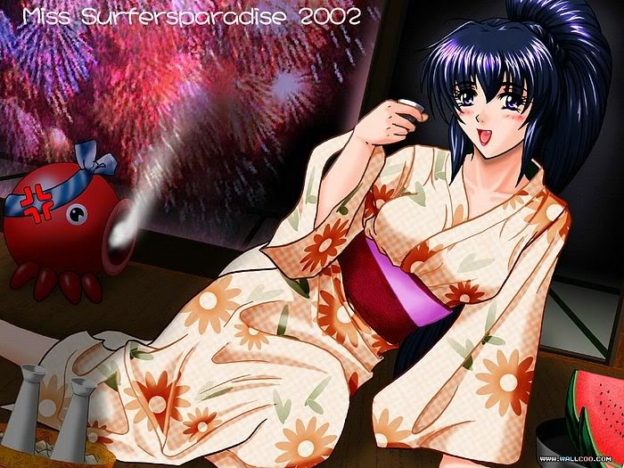 149 - anime in kimono