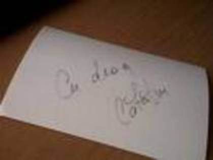  - Autografe