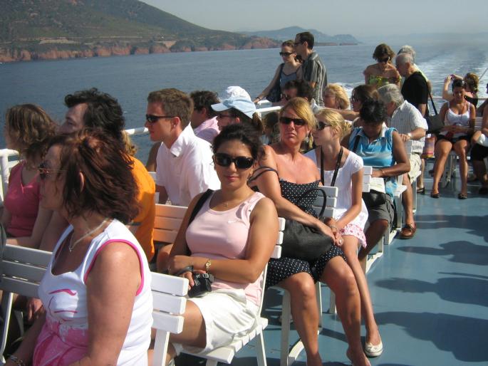 Pe vaporas spre Saint Tropez - Cote dAzur 2007