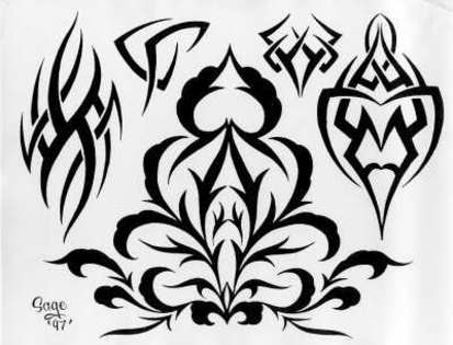 tribal1 - Imagini cu tatuaje