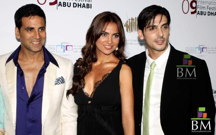 Lara cu Akshay Kumar si Zayed Khan - Lara Dutta