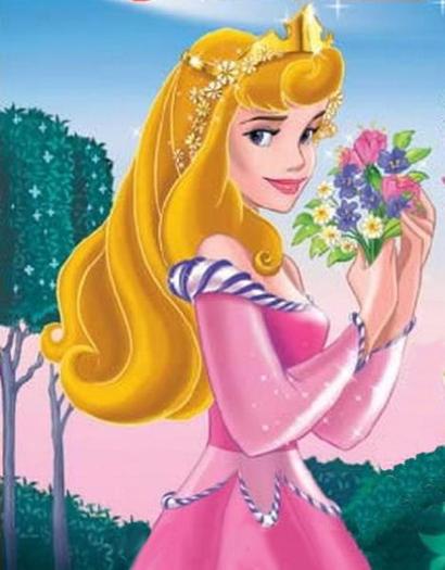 flower - Minunatele printese Disney