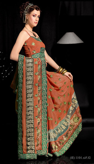 forest1011B - Saree-uri de indianca