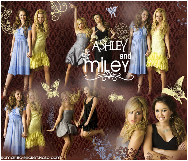 ashleyandmileyag7 - Ashley Tisdale and Miley Cyrus