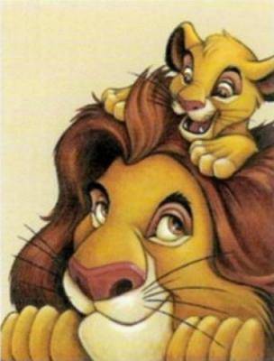 Disney-Simba-and-Mufasa---My-Father--My-Friend-134600 - prietenii disney