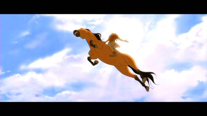 -Si am sarit! - Spirit Stalion of the cimarron