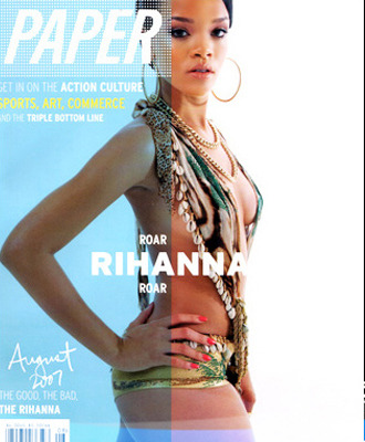 Rihanna. - Reviste