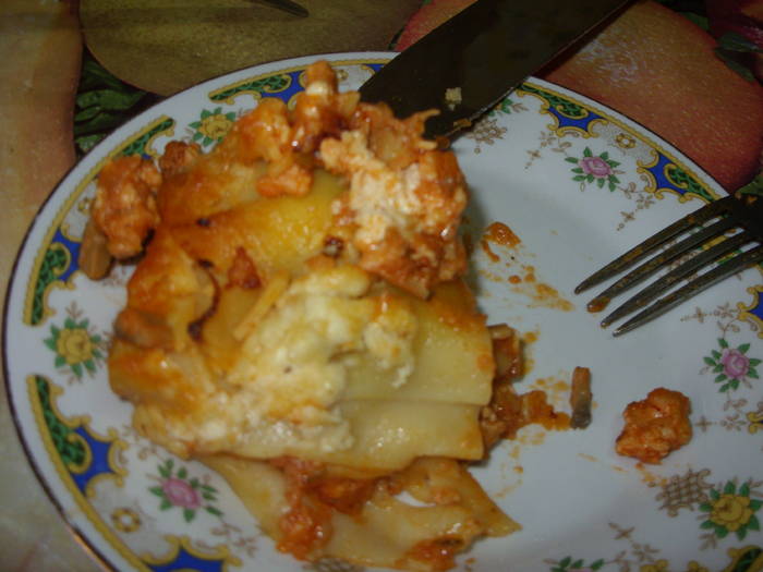 POFTITI LA O PORTIE DE LASAGNE