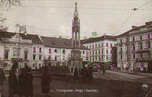 Piata Libertatii - orasul timisoara in decursul timpului