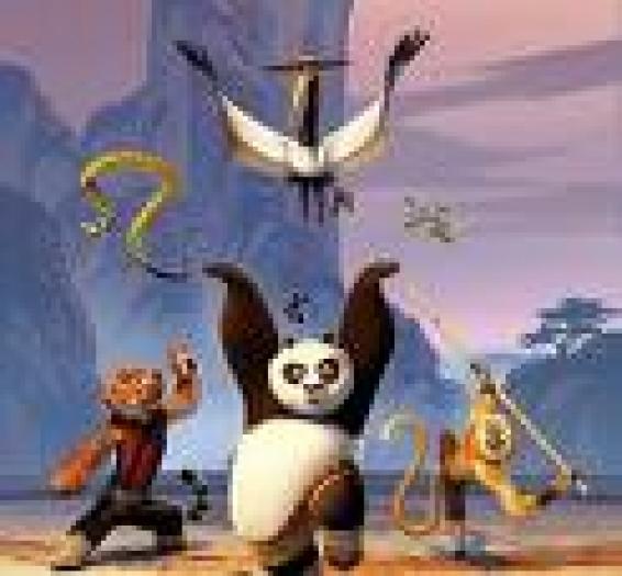 gruppo tutto - kung fu panda