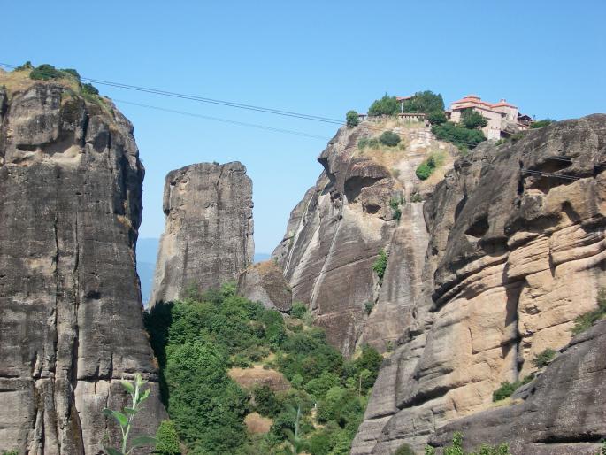 Grecia-Meteora,minastire suspendata