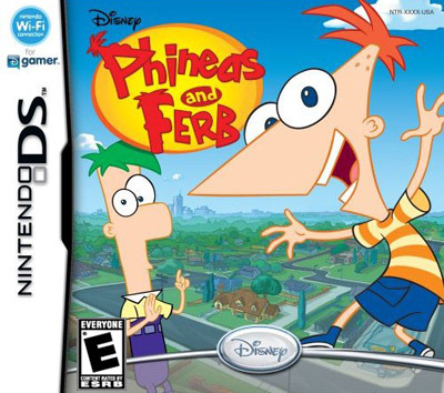 phineas and ferb ds game - Phineas si Ferb