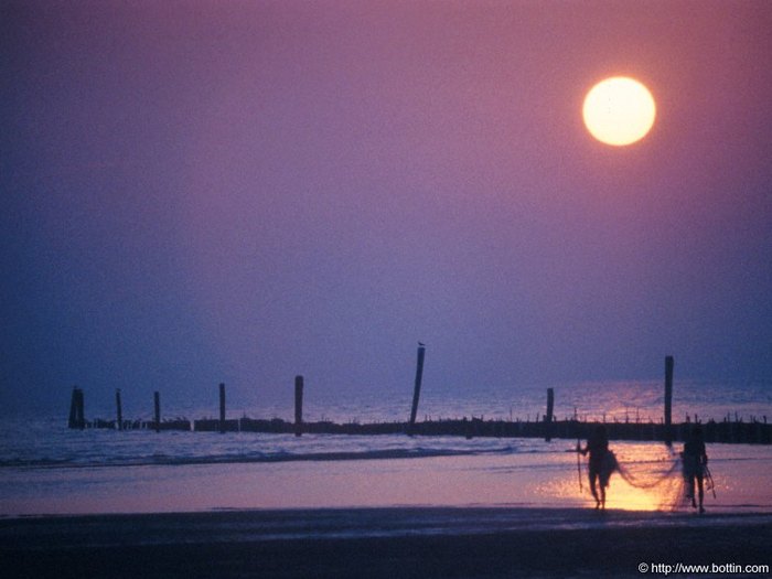 Sunrise at Sottomarina