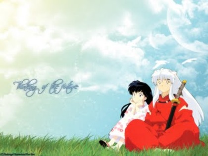 thinking-of-the-future[1] - kagome and inuyasha