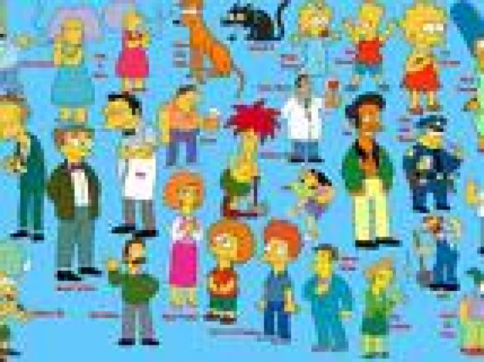 tutti personaggi simpson