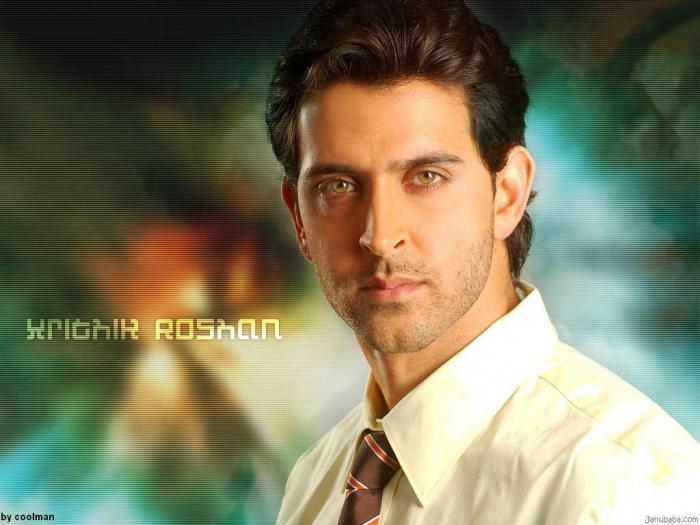 hrithik_roshan (159); Actor indian ce a devenit peste noapte un super star, din cauza filmului de succes "Kaho Naa... Pyaa
