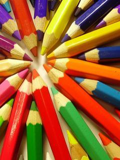 creioane colorate - POZE COLORATE