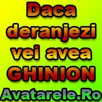 daca deranjezi vei avea ghinion - avatare cu texte