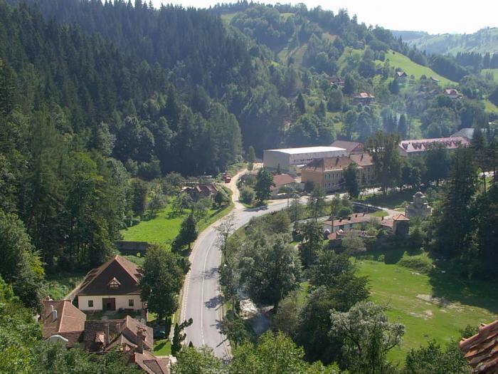 Castelul Bran peisaj