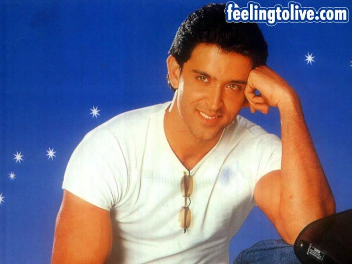 hrithik_roshan (86); Actor indian ce a devenit peste noapte un super star, din cauza filmului de succes "Kaho Naa... Pyaa
