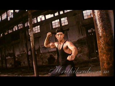 hrithik_roshan (134); Actor indian ce a devenit peste noapte un super star, din cauza filmului de succes "Kaho Naa... Pyaa
