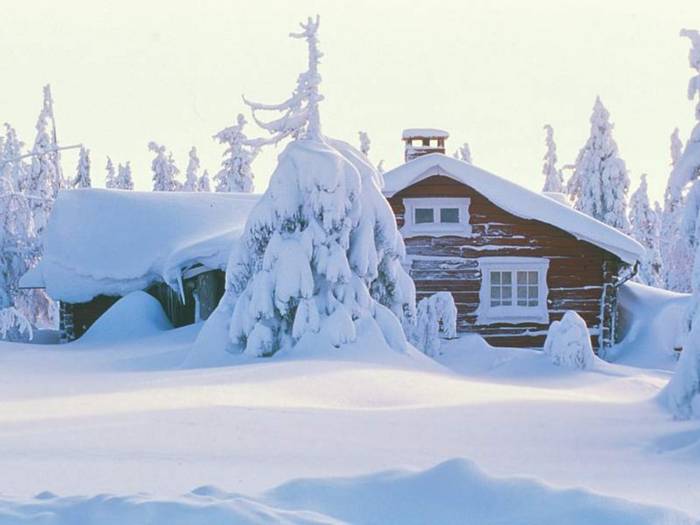 Winter Chalet, Sweden