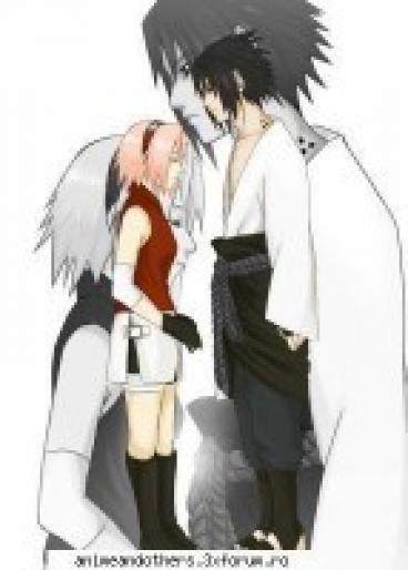 Sasuke si Sakura - Poze cu toate personajele din Naruto