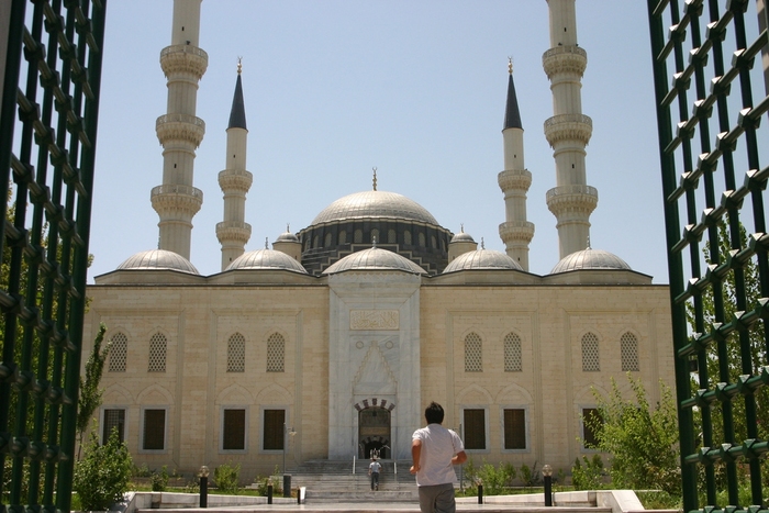 Azadi Mosque in Ashgabat - Turkmenistan